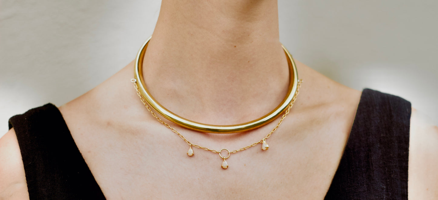 Neck Hoop Azure